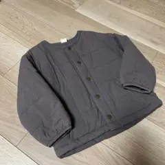 テータテート　キルティング グレー ジャケット 110