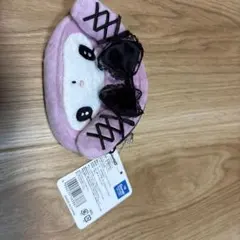 ミニフェイスポーチ　メロクロ　マイメロディ