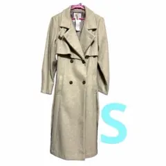 dazzlin 2wayカラーレディコート ロング丈　モカ　Sサイズ