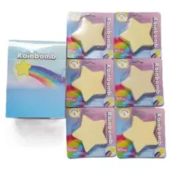 【新品】レインボーバスボム RainBomb スター 6個セット