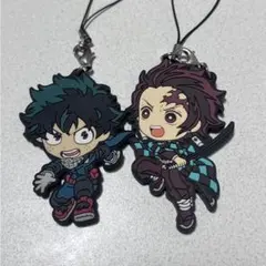 アクリルキーホルダー 緑谷出久 竈門炭治郎