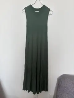 earth music&ecology ノースリーブニットワンピース