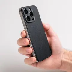 SUTI iPhone 15Pro Nano Leather BLACK