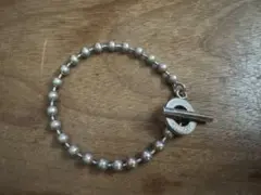 GUCCI ボールチェーンブレスレット シルバー