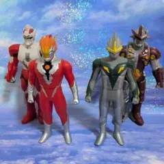 ウルトラマンソフビ　ウルティメイトフォースゼロセット