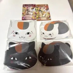 夏目友人帳　おやつストラップ　リングノート　ニャンコ先生