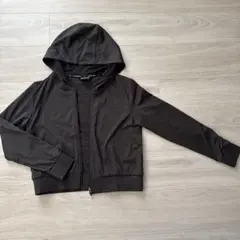 PUMA フード付きパーカー ジャージM ダークグレー