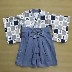 モクモフ 袴 ロンパース 90cm ‪☆