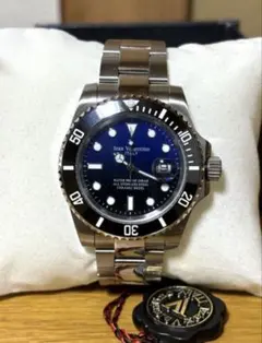IZAX VALENTINO 腕時計 メンズ クオーツ ネイビー シルバーのサムネイル
