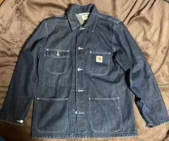 カーハート カバーオール チョアコート デニム Mサイズ