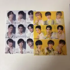 Snow Man クリアファイル 2枚セットHELLOHELLO