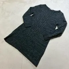 NEWYORKER （ニューヨーカー） ケーブルニットワンピース