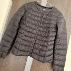 《美品》ユニクロ★ウルトラライトダウンブラックS