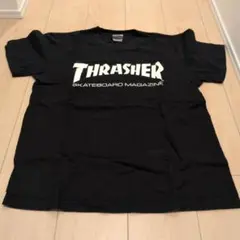 THRASHER スケートボードマガジン Tシャツ ブラック L