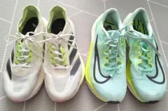 NIKE　ズームフライ5　アディゼロ　ボストン12　2足セット