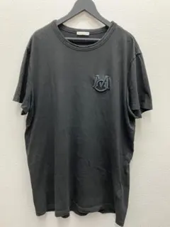 MONCLER ロゴ刺繍 クルーネック Tシャツ ブラック　サイズLのサムネイル