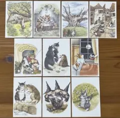 わちふぃーるど　ダヤンポストカード10枚（10）