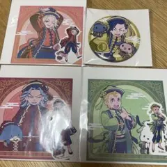 DMMスクラッチ 東リべ サンリオ ステッカー ポストカード 缶バッジ マイキー