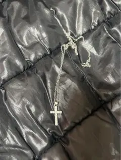 シルバー クロスモチーフ ネックレス