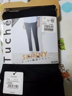 GUNZE Tuche スキニーレギンス Lサイズ ブラック