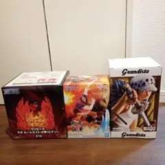 ワンピース フィギュアセット　 サボ 　ドリー　ロー