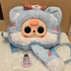 【正規品】ベイビースリー babythree リュック 800 童話大頭包 ねこ