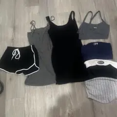 タンクトップ・ショートパンツセット
