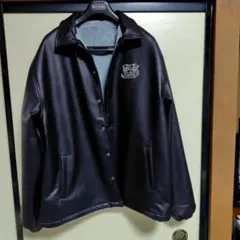 ROLLER FAKE LEATHER COACH JACKET L - メルカリ