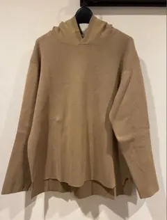 steven alan プルオーバー リブニット パーカー セーター フーディー