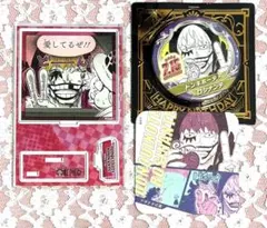 ONE PIECE コラソン ロシナンテ ロー アートコースター 缶バッジ