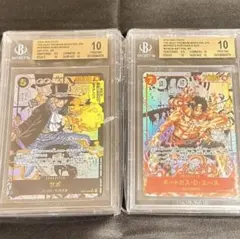 最安値　【BGS10 GL連番】サボ エース コミパラ PSA10 以上の評価のサムネイル