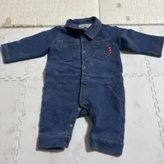CROISSANCE BEBE デニムロンパース 70