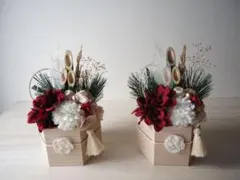 ⌘ お正月飾り⌘ 門松アレンジ 1対
