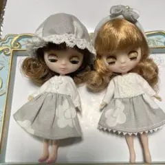 プチブライス　アウトフィット　帽子　chuchuru作家　ブライス プチブライス アウトフィット 帽子 chuchuru作家 ブライス