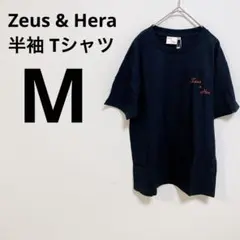 美品✨Zeus & Hera 半袖 Tシャツ 【M】シンプル ブラック