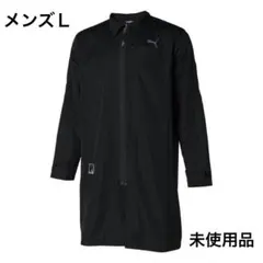 PUMA ロングコート ジャケット 673028 黒 メンズＬ