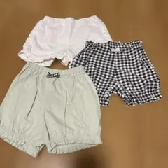ベビー服 3点セット パンツ 70〜80