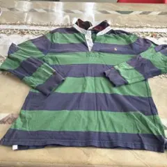 Polo Ralph Lauren ラガーシャツ 長袖 ボーダー　キッズ