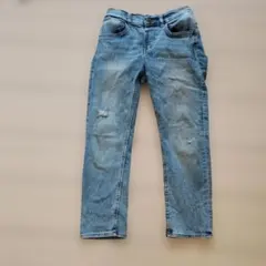 DENIM & CO. ライトブルー ストレートジーンズ　120サイズ