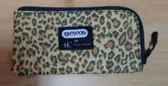 OUTDOOR×TAKEO KIKUCHI レオパード柄　ポーチのサムネイル