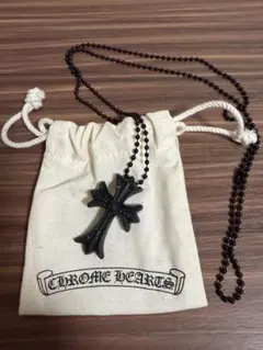 新品☆クロムハーツ シリコン クロスネックレス グリッター