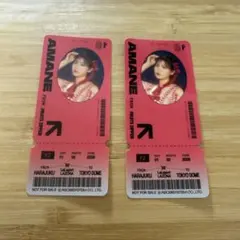 FRUITS ZIPPER オリジナルチケット風ステッカー 月足天音