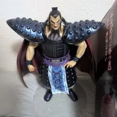 キングダム秦国6大将軍 王騎将軍の旗付きフィギュア BANPRESTO（バンプレスト） キングダム Grandista 王騎＆旗矛台座