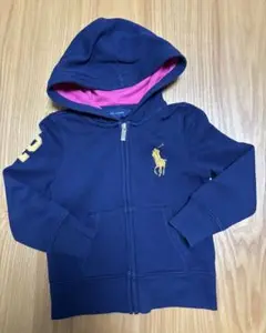 Ralph Lauren ネイビー パーカー 110㎝