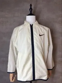 【希少カラー】NIKE ナイロンジャケット　ヴィンテージ風　スウッシュロゴ