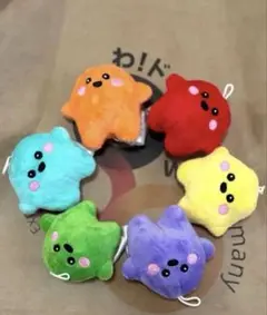 万博限定 ドイツ館 サーキュラー ぬいぐるみ小 全6種セット 大阪万博 ドイツ サーキュラー マスコット ぬいぐるみ 大小