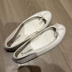 新品！Repetto ストライプ バレエシューズ 40 - メルカリ
