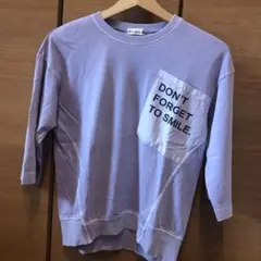 《USED》ブランシェス　7分袖　Tシャツ　カットソー　140㎝