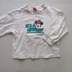 ミッキーマウス 長袖カットソー 110