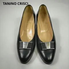 TANINO CRISCI タニノクリスチー パンプス ブラック イタリア製のサムネイル
